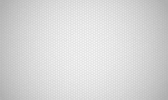 blanco con textura de malla hexagonal. elegante fondo de patrón de línea hexagonal. vector