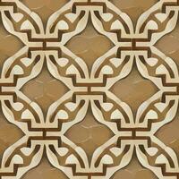 illustration vector of elegant Egyptian style light brown seamless pattern good for background