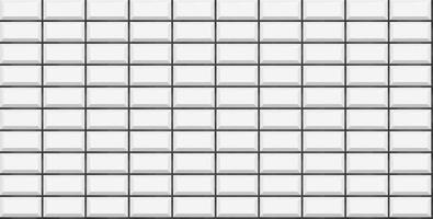 Subway tile seamless pattern. vector