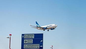 sochi, rusia - 22 de abril de 2022 yakutia airlines, boeing 737-700 foto