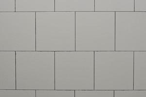 White ceramic brick tile wall background seamless wall pattern photo