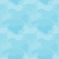 Camouflage bright blue   pattern and background. clean and minimal seamless pattern. vector