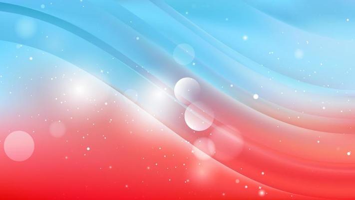 red and blue abstract background