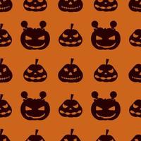 Halloween vector seamless pattern