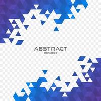 Abstract triangle background. vector