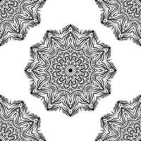 Mandala seamless pattern vector design