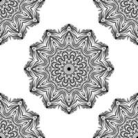 Mandala seamless pattern vector design