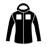 Modern design icon of hoodie vector