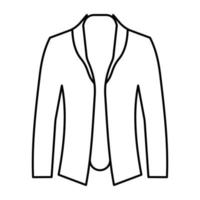 Trendy vector design of coat