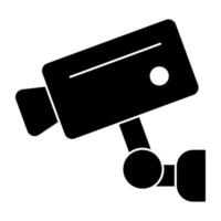 An icon design, icon of cctv camera vector