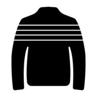 An icon design of sweatshirt vector