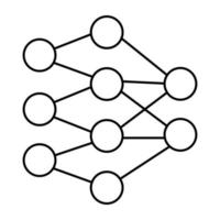 Modern design icon of lattice vector