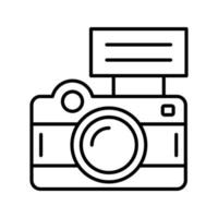 Camera Flash Vector Icon