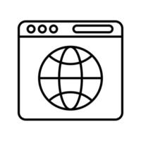 Browser Vector Icon