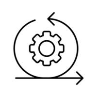 Workflow Vector Icon