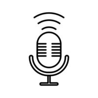 Podcast Vector Icon