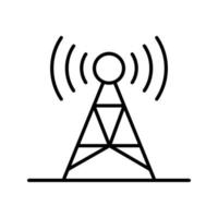 Signal Tower Vector Icon