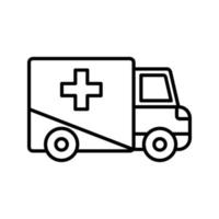 Ambulance Vector Icon