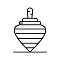 Spinning Top Vector Icon