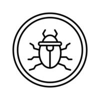 Bug Vector Icon