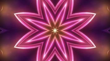 Abstract Kaleidoscope Background. Motion Graphics Pattern. 4K Fractal Animation Footage video