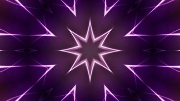 Abstract Kaleidoscope Background. Motion Graphics Pattern. 4K Fractal Animation Footage video