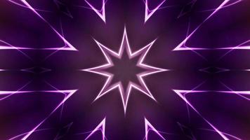 Abstract Kaleidoscope Background. Motion Graphics Pattern. 4K Fractal Animation Footage video