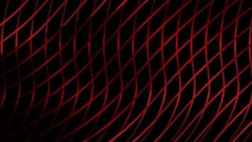 Modern futuristic red net illustration on a black background. photo