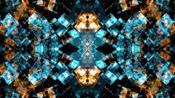 Abstract data forms flicker, shift and pulse - Loop video