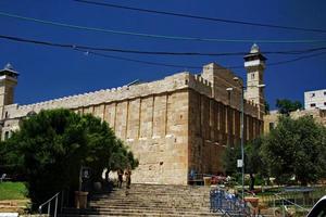 A view of the Tombs of the Patriarchs in Hebroan photo