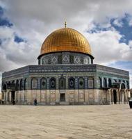 A view of the Dome of the Rock in Jerusalem photo