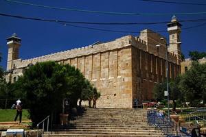 A view of the Tombs of the Patriarchs in Hebroan photo