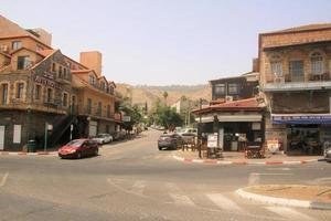 tiberio en israel en mayo de 2016. una vista de tiberio foto