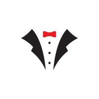 Tuxedo exclusive template vector icon