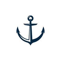 Anchor icon Logo Template vector