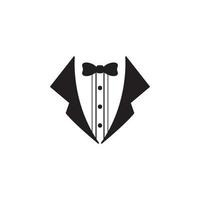 Tuxedo exclusive template vector icon