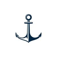 Anchor icon Logo Template vector