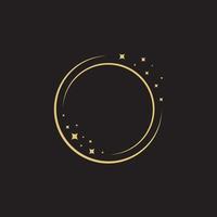 Circle star Vector icon design illustrat