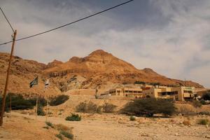 una vista del desierto de judea en israel foto