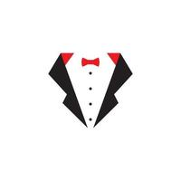 Tuxedo exclusive template vector icon