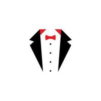 Tuxedo exclusive template vector icon