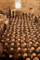 A view of the old Roman Town of Beit Shean in Israel photo