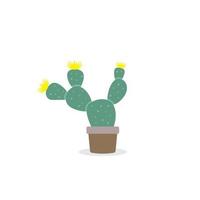 vector de plantilla de diseño de icono de cactus