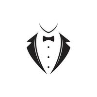 Tuxedo exclusive template vector icon