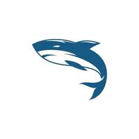 Shark illustration icon designTemplate vector