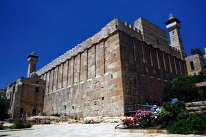 A view of the Tombs of the Patriarchs in Hebroan photo