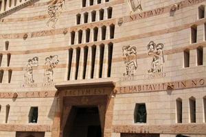 A view of the Church of Annunciation in Nazareth photo