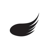 Wing logo symbol vecto vector