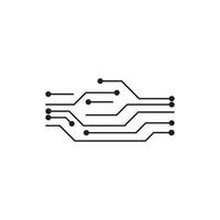 Circuit technology illustration vector