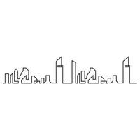 Modern City skyline vector